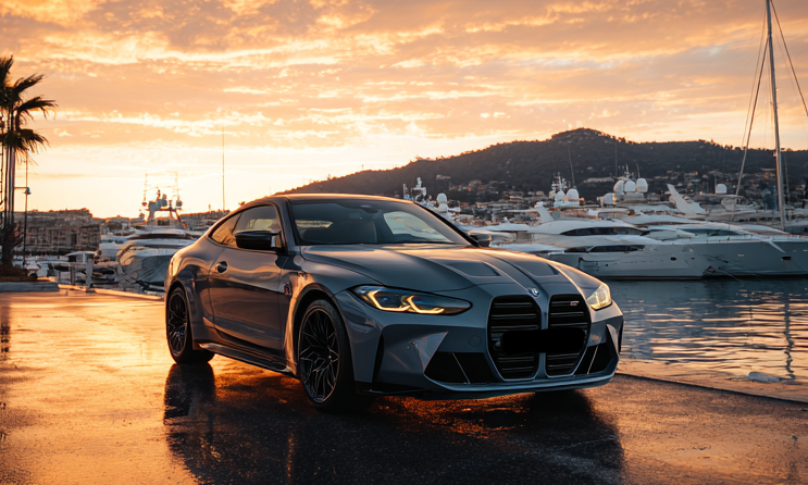 BMW M4 Competition rental Marbella - Sports car hire Costa del Sol