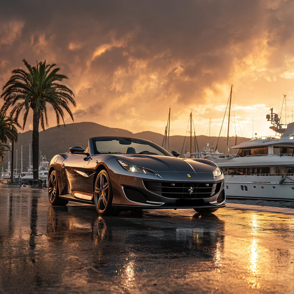 Ferrari Portofino rental in Marbella - Luxury sports car hire Spain