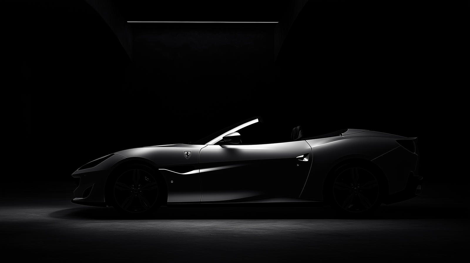 Ferrari Portofino interior - Luxury supercar rental Marbella