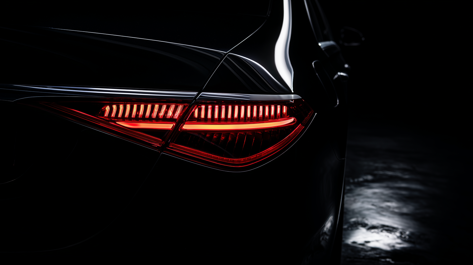 Mercedes S-Class interior - Luxury luxury car rental Marbella